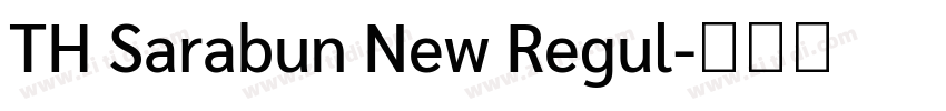 TH Sarabun New Regul字体转换
